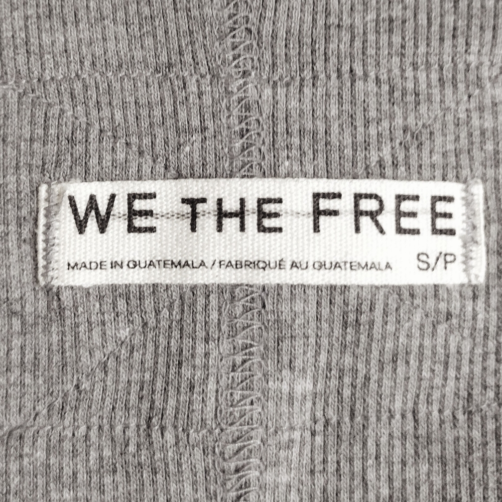 **NWOTS** Free People X We The Free "Neria" Ribbed V Neck Tank Top. Size Small - Picture 13 of 16